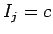 $I_{j}=c$